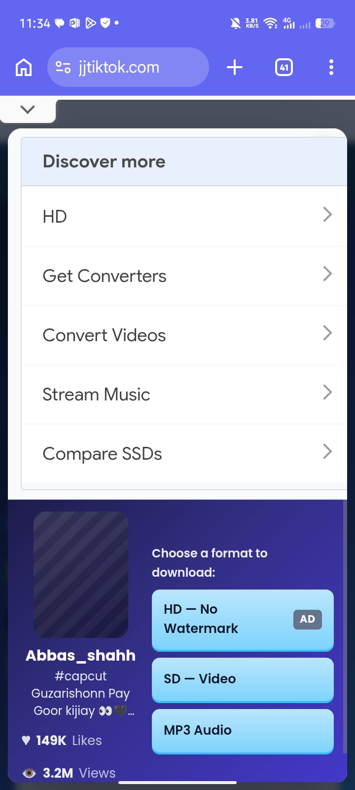 JJTikTok download test — Public TikTok Video — Test #1